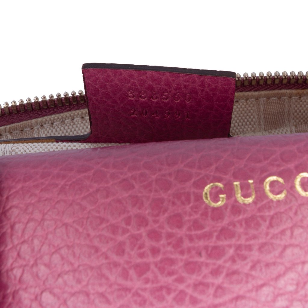 Gucci Dollar Calfskin Lady Dome Satchel - Side view