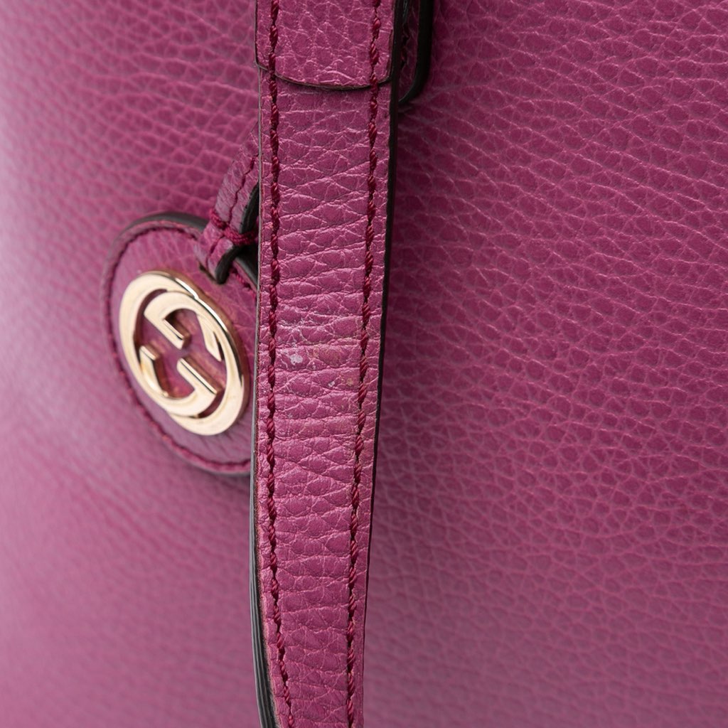 Gucci Dollar Calfskin Lady Dome Satchel - Detail 1