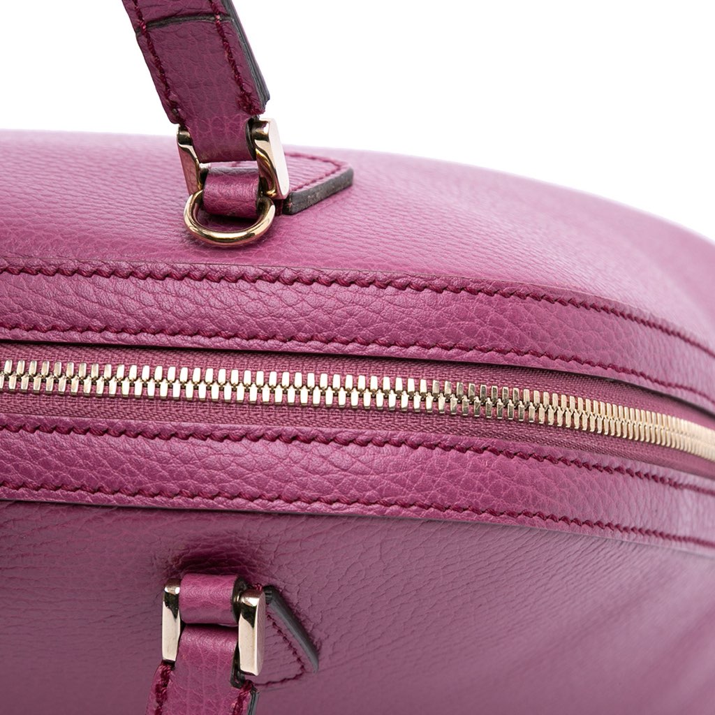 Gucci Dollar Calfskin Lady Dome Satchel - Image 10