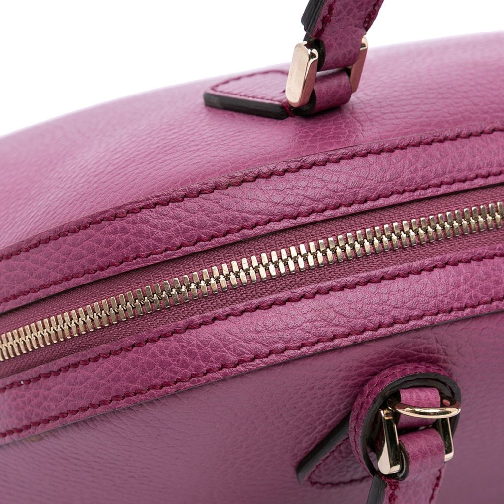 Gucci Dollar Calfskin Lady Dome Satchel - Image 11