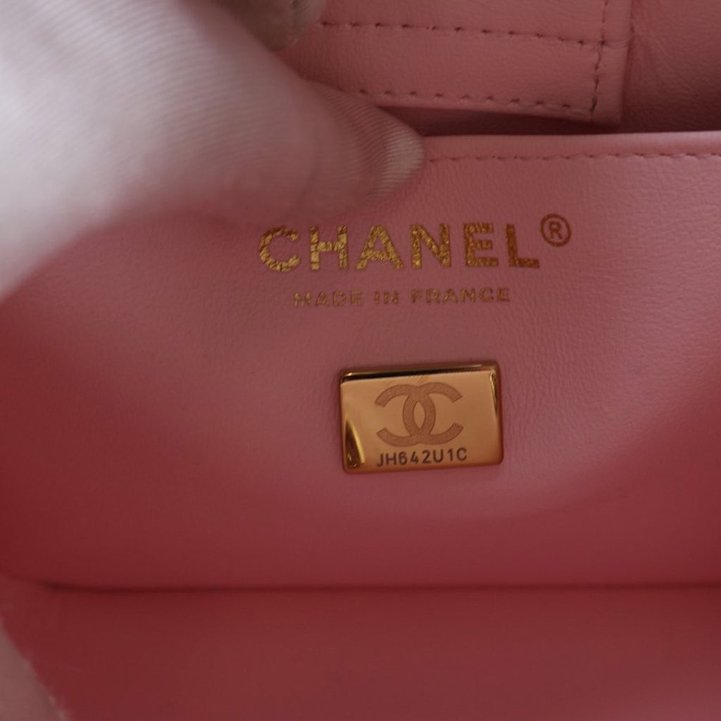 Chanel Mini Quilted Caviar Bucket Bag - 5