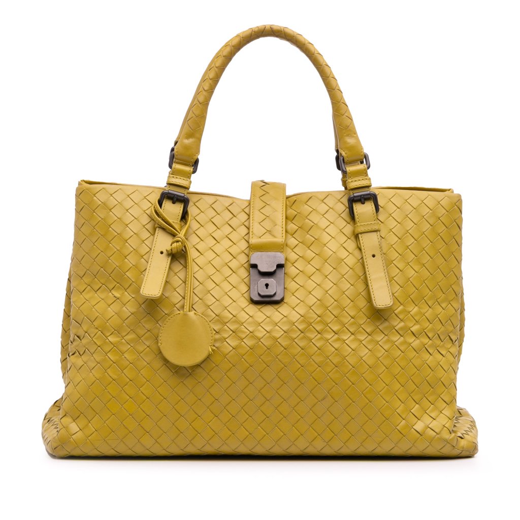Bottega Veneta Medium Nappa Intrecciato Roma Tote