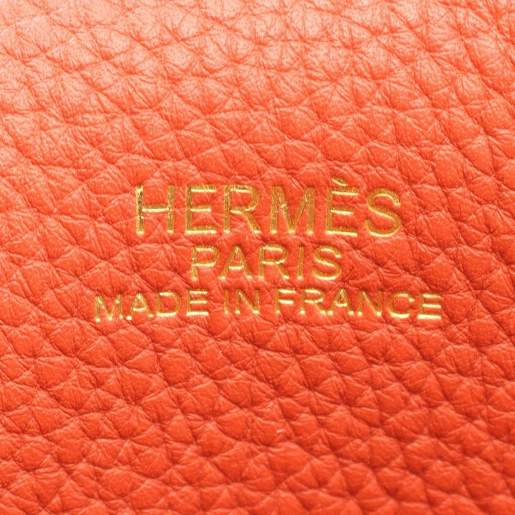 Hermès Clemence Double Sens 36 - Side view