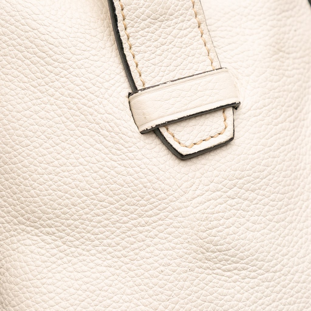 Prada Vitello Daino Zip Top Satchel - Image 11