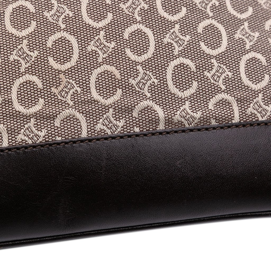 Celine C Macadam Canvas Shoulder Bag - Image 11