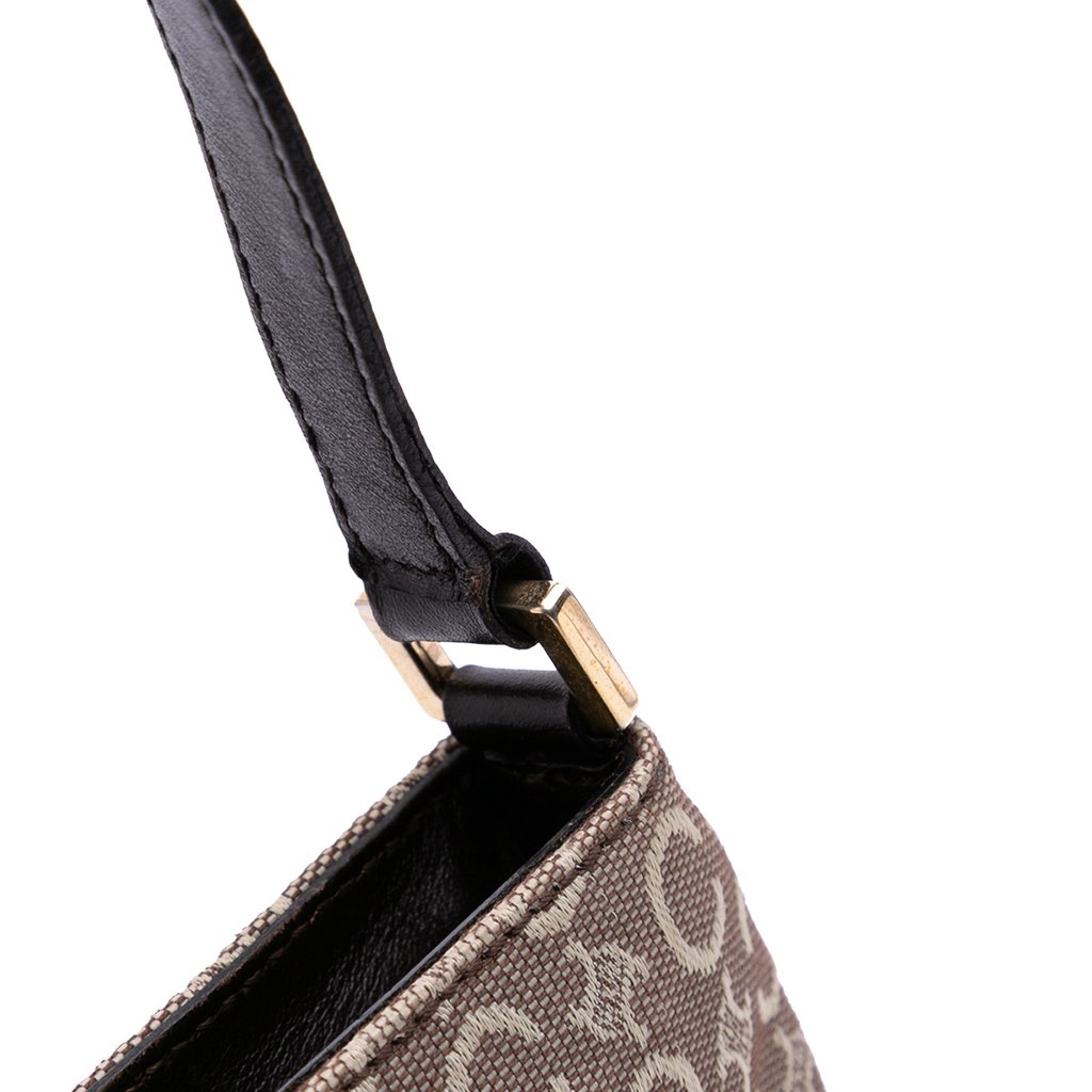 Celine C Macadam Canvas Shoulder Bag - Image 12