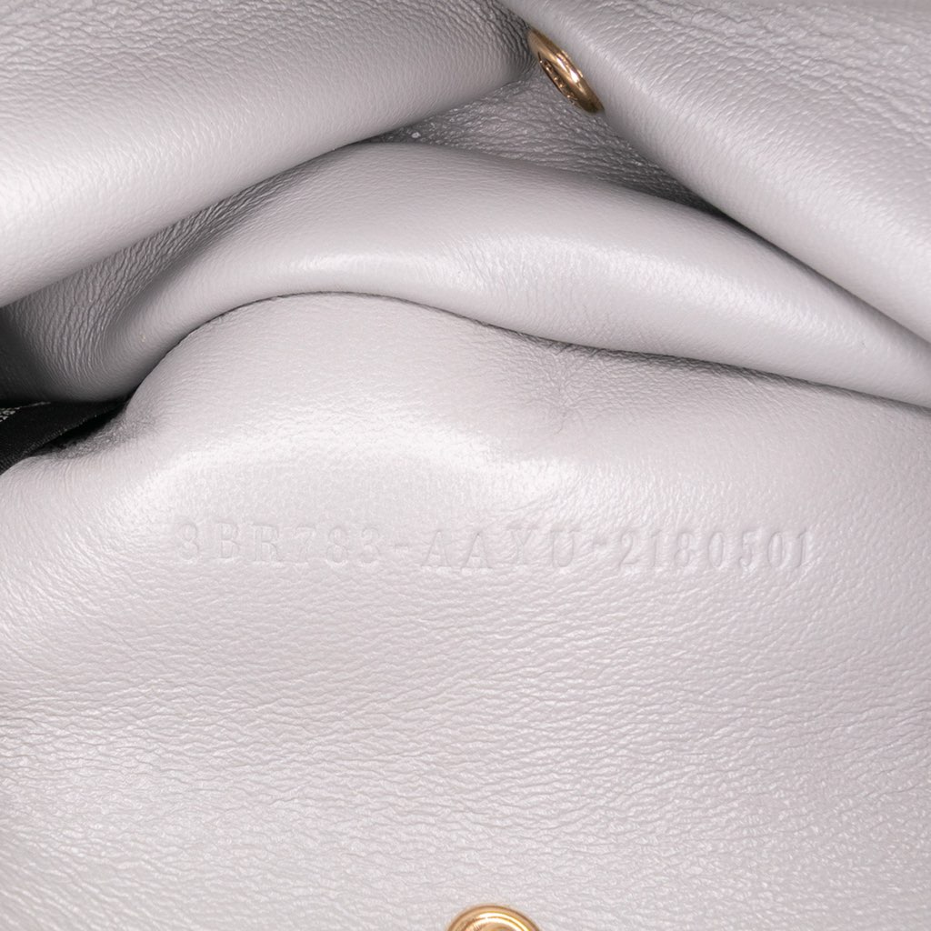 Fendi Embroidered Lace Leather Baguette Chain - Detail 1