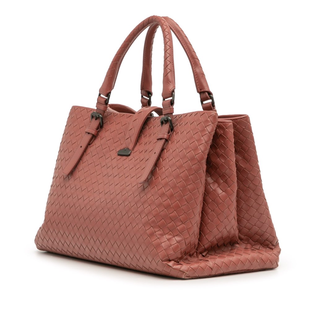 Bottega Veneta Medium Nappa Intrecciato Roma Tote - 2