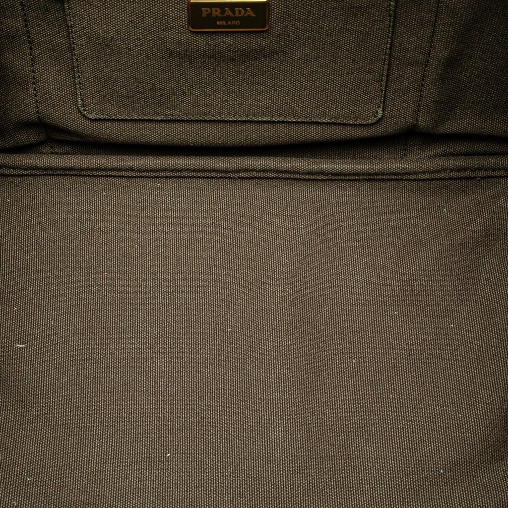 Prada Canvas Canapa Logo Satchel - 4