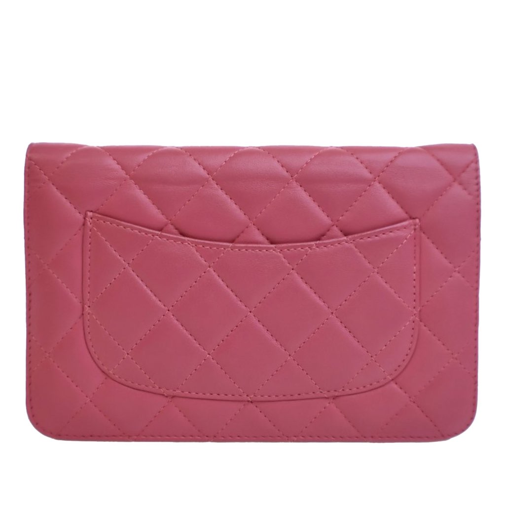 Chanel Classic Lambskin Wallet on Chain - Image 6