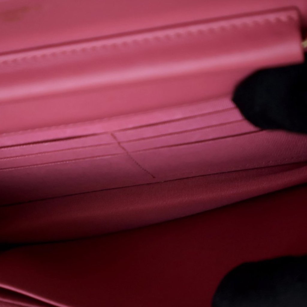 Chanel Classic Lambskin Wallet on Chain - Side view