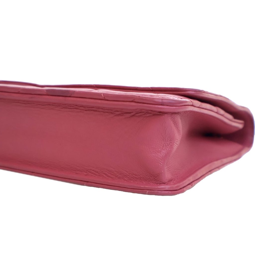 Chanel Classic Lambskin Wallet on Chain - Image 12