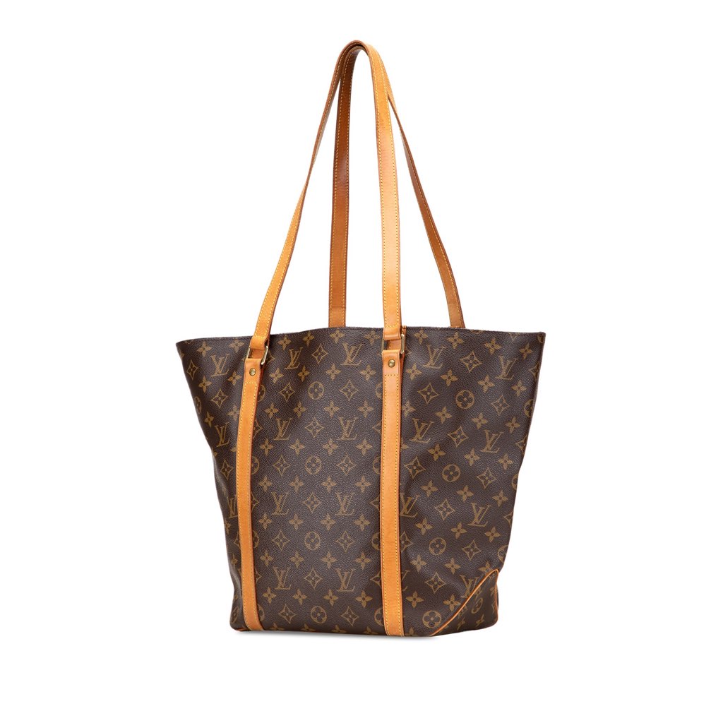 Louis Vuitton Monogram Sac Shopping - Back view