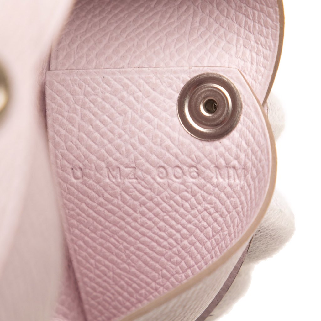 Hermès Epsom Calvi Card Holder - Detail 1