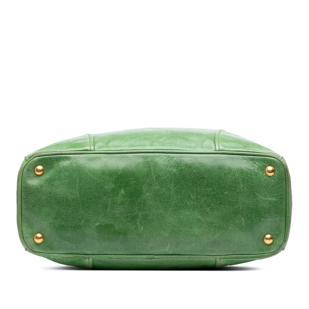 Prada Vitello Shine Satchel - 3