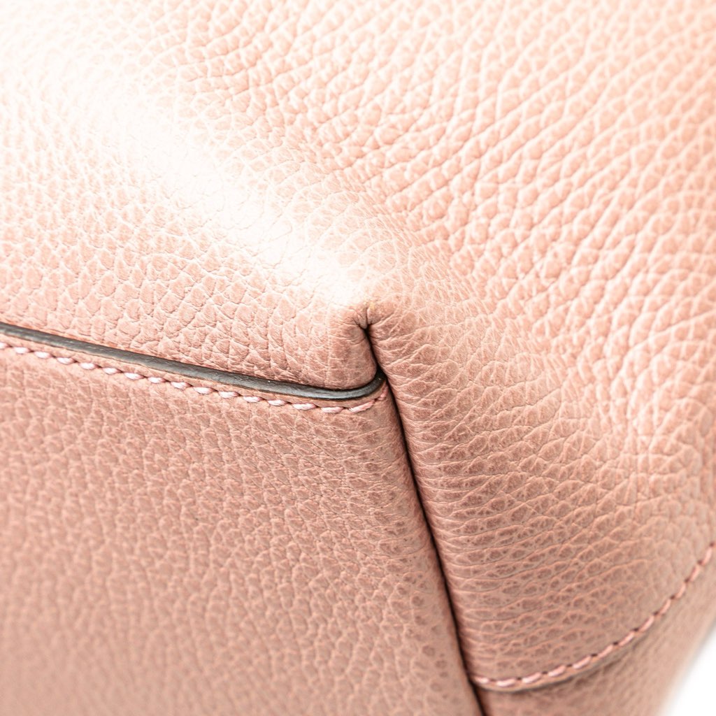 Gucci Dollar Calfskin GG Charm Satchel - Image 13