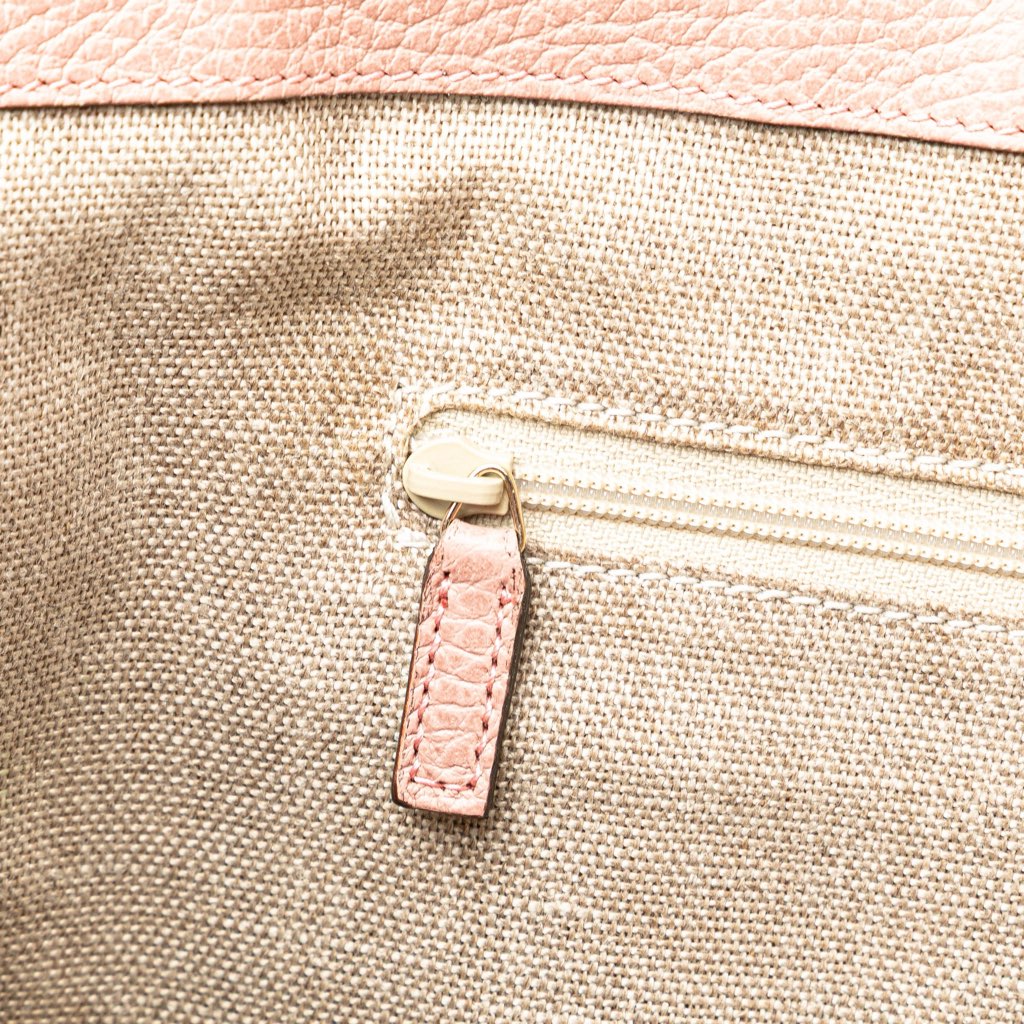 Gucci Dollar Calfskin GG Charm Satchel - Detail 2