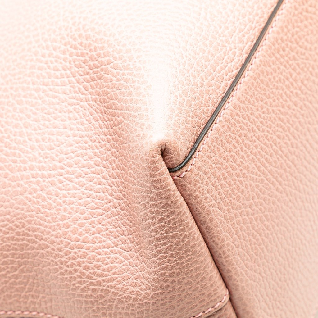 Gucci Dollar Calfskin GG Charm Satchel - Image 12