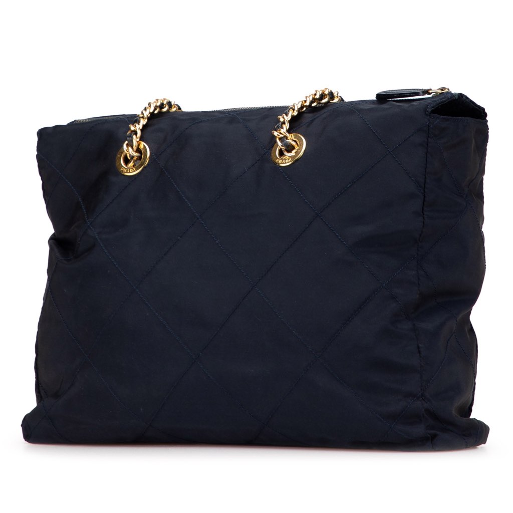 Prada Impuntu Tessuto Chain Tote - 2