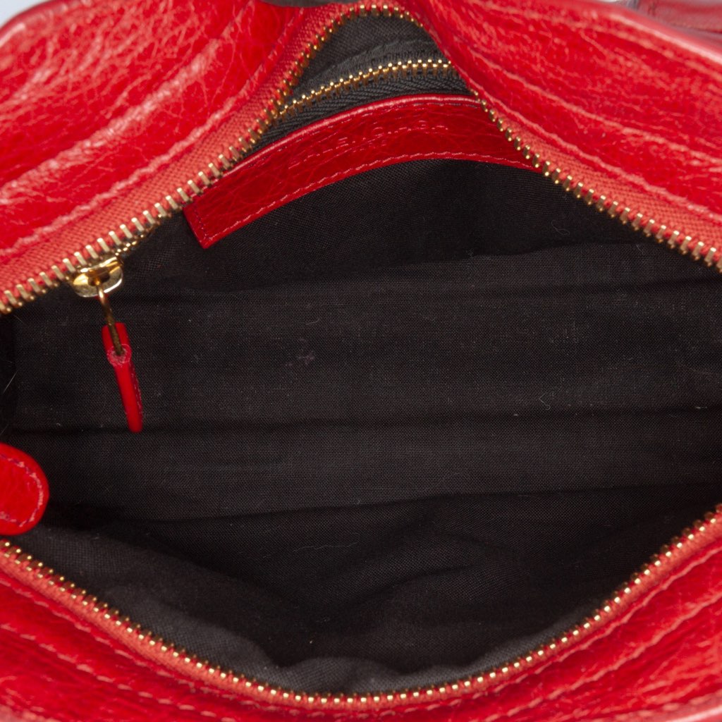 Balenciaga Mini Lambskin Motocross Giant 21 City Satchel - 4