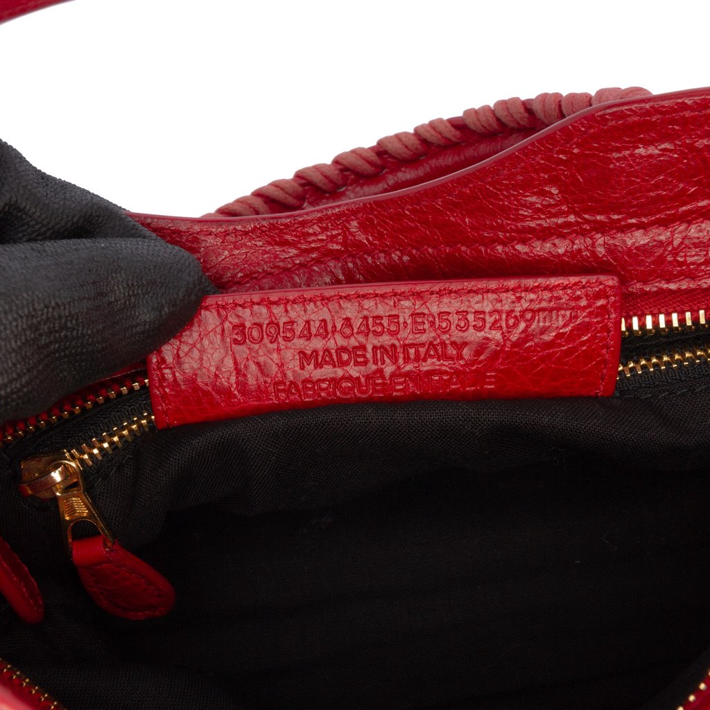 Balenciaga Mini Lambskin Motocross Giant 21 City Satchel - 5