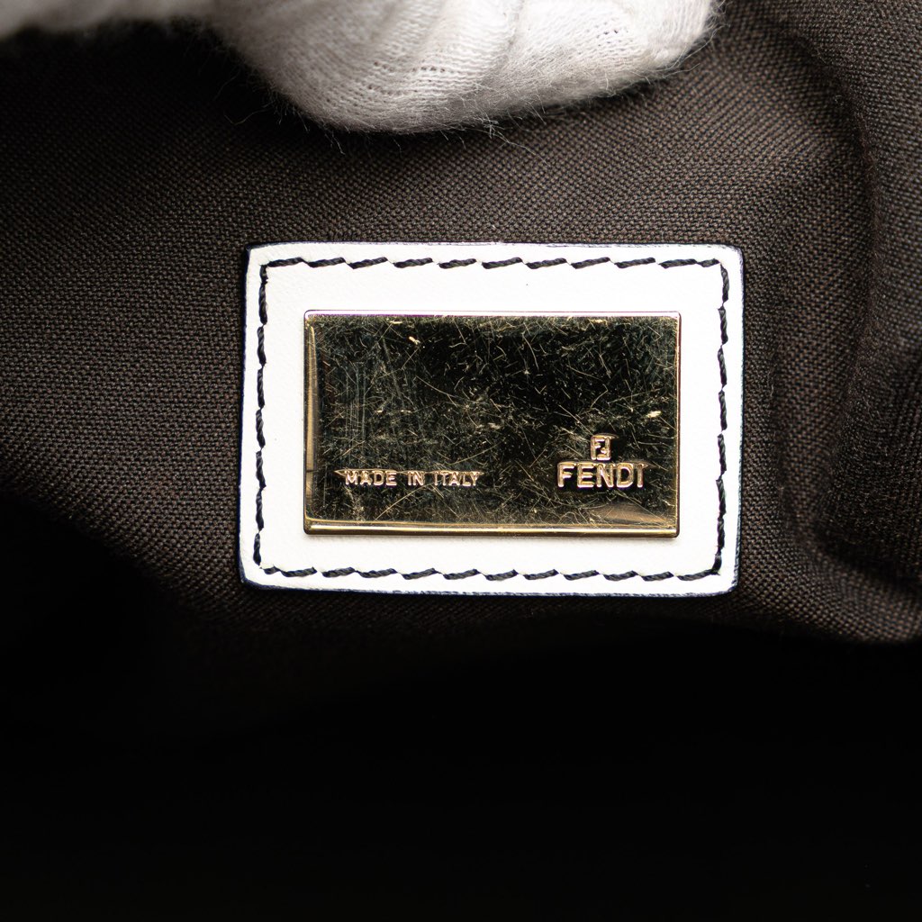 Fendi Zucchino Canvas Tote - Side view