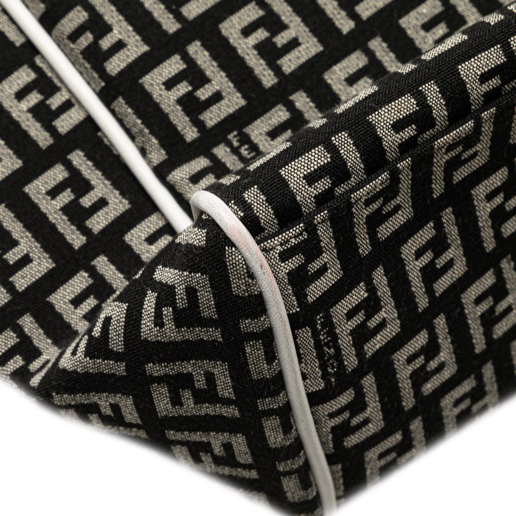 Fendi Zucchino Canvas Tote - Image 11