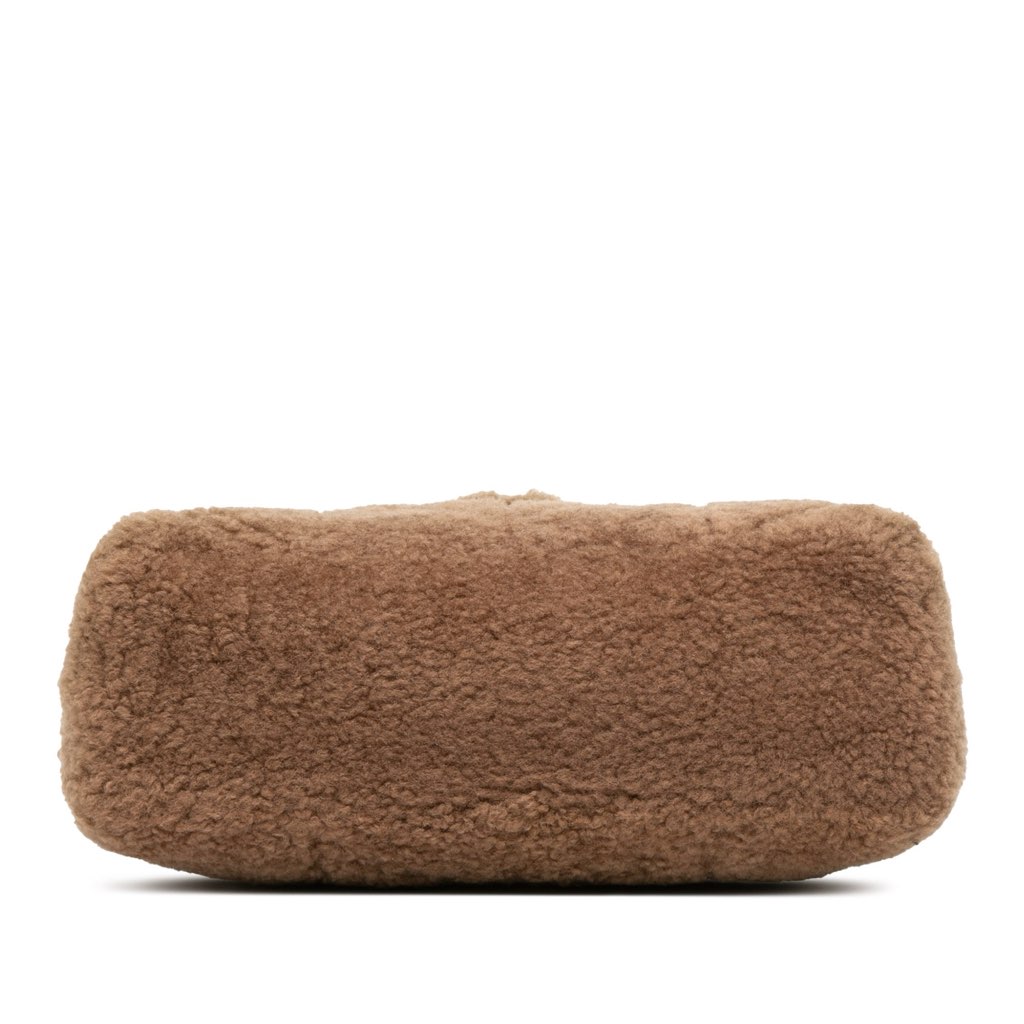 Saint Laurent Small Shearling Loulou Puffer Shoulder Bag - Image 6