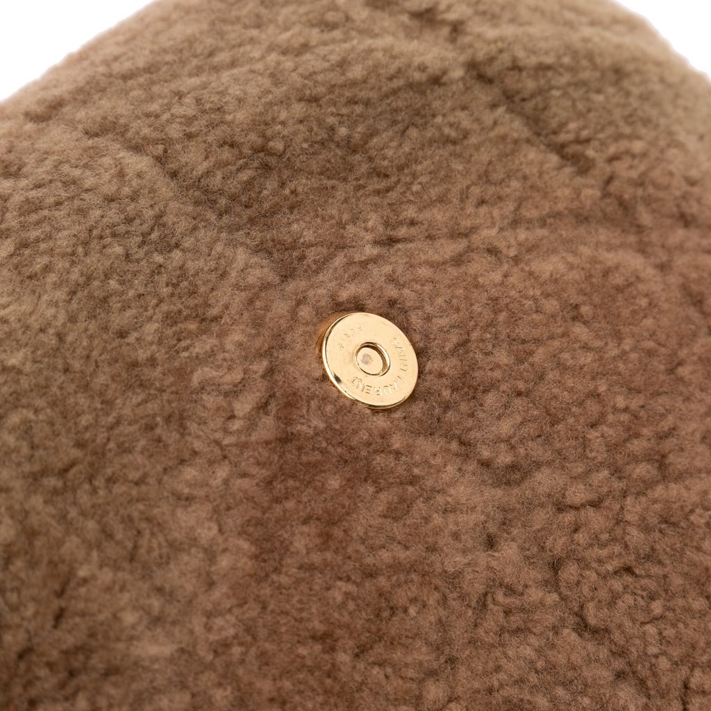 Saint Laurent Small Shearling Loulou Puffer Shoulder Bag - Detail 2