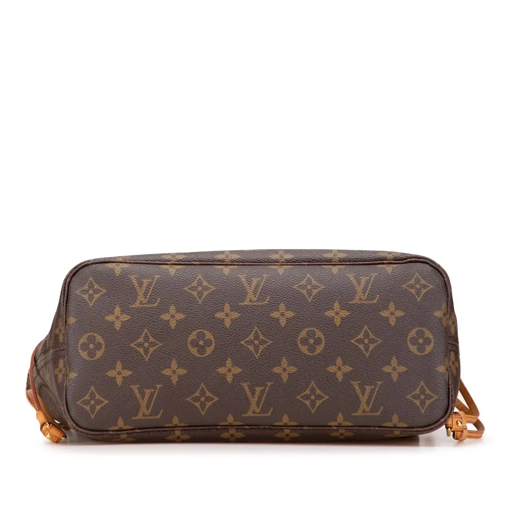 Louis Vuitton Monogram Neverfull PM Brown Canvas Good - Inside View