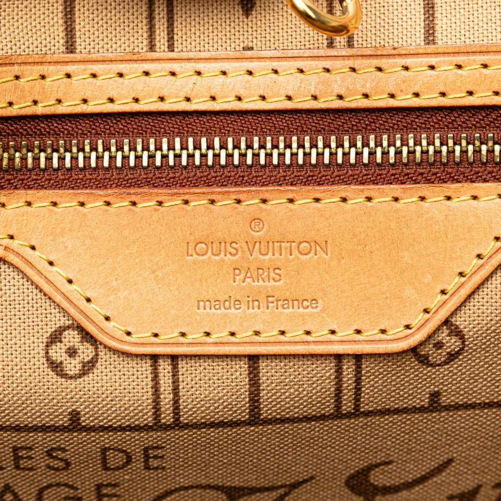 Louis Vuitton Monogram Neverfull PM Brown Canvas Good - Box View