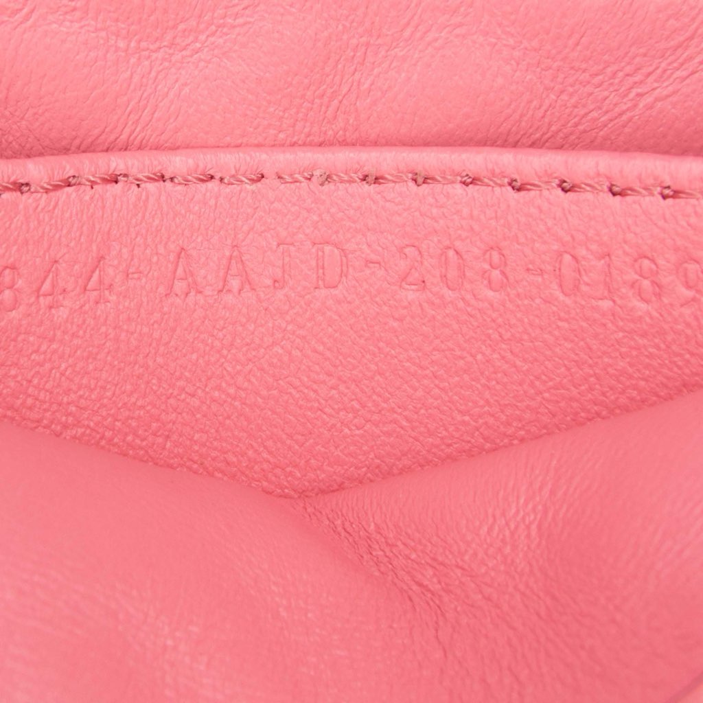 Fendi Nano Zucca Embossed Leather Baguette Charm - Detail 1