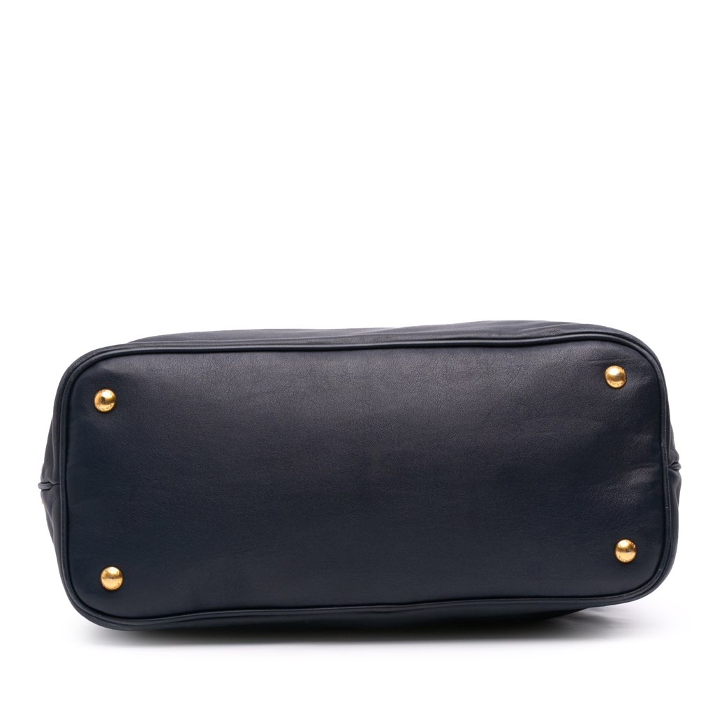 Prada Soft Calfskin Open Convertible Shopping Tote - 3