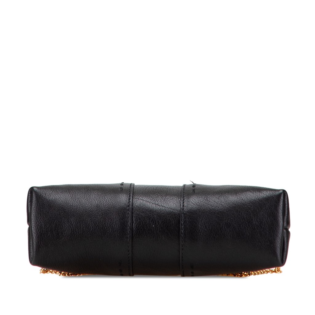 Saint Laurent Mini Leather Muse Chain Bag - Image 6
