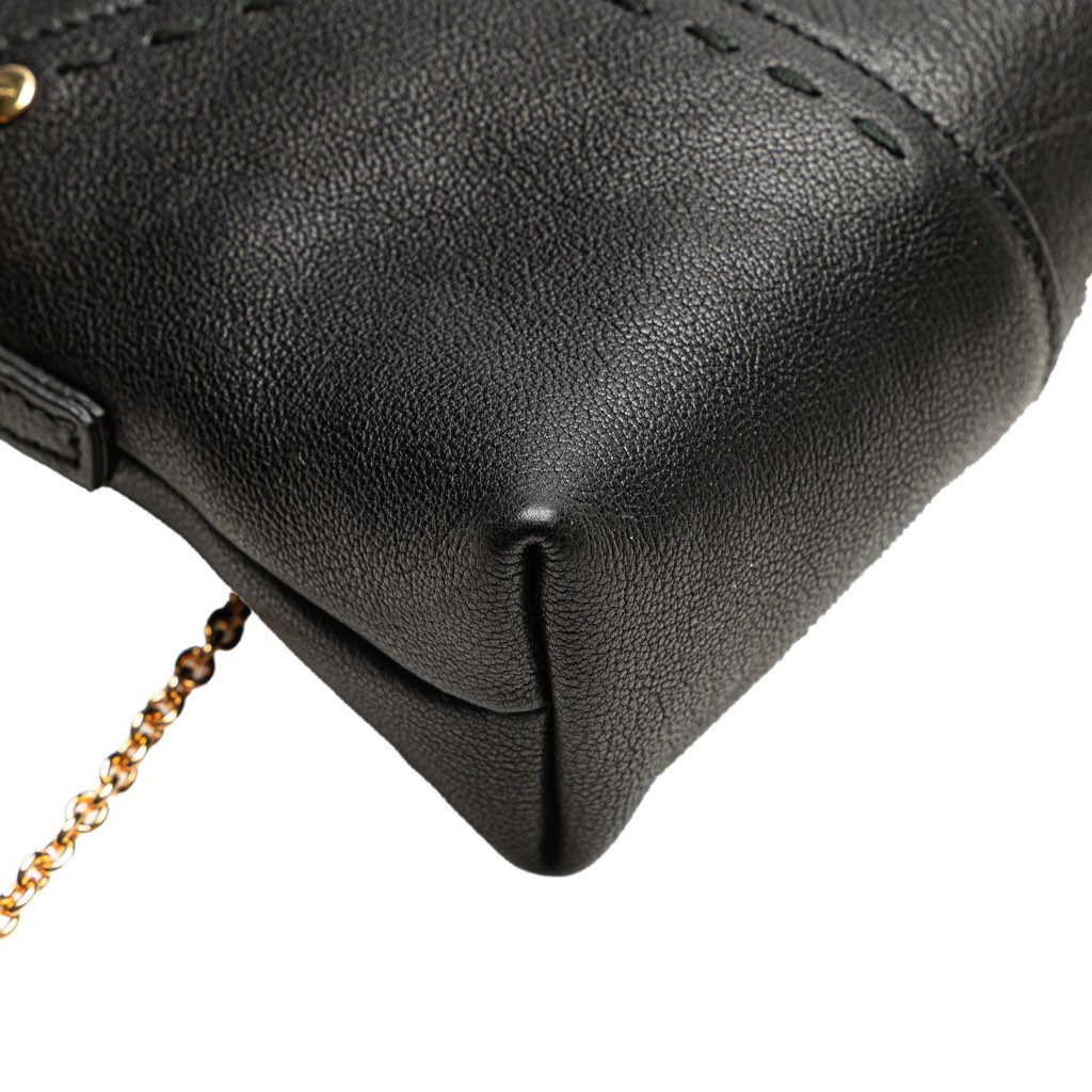 Saint Laurent Mini Leather Muse Chain Bag - Image 10