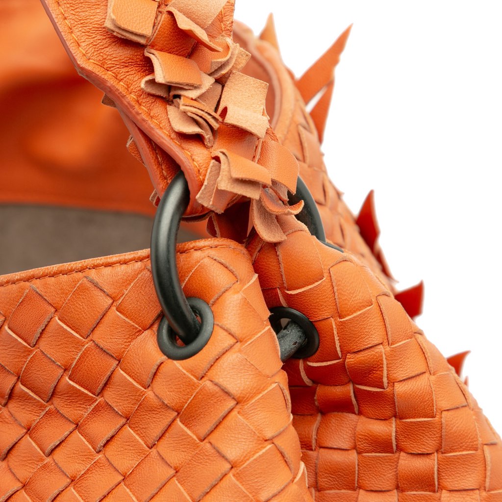 Bottega Veneta Large Nappa Intrecciato Franges Hobo - Image 12