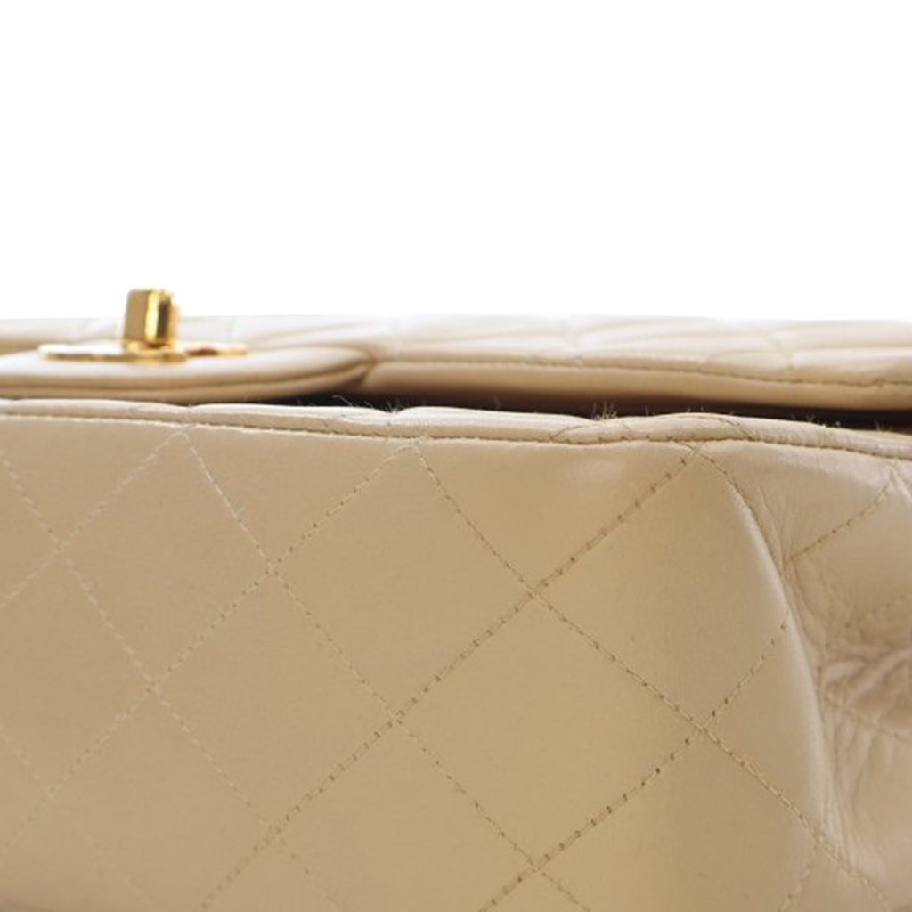 Chanel Medium Classic Lambskin Double Flap - Image 13