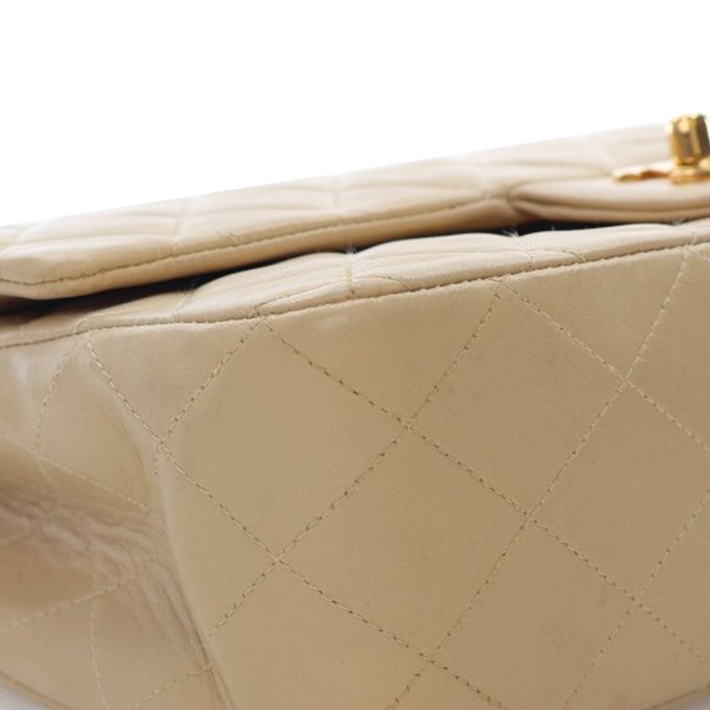 Chanel Medium Classic Lambskin Double Flap - Image 15