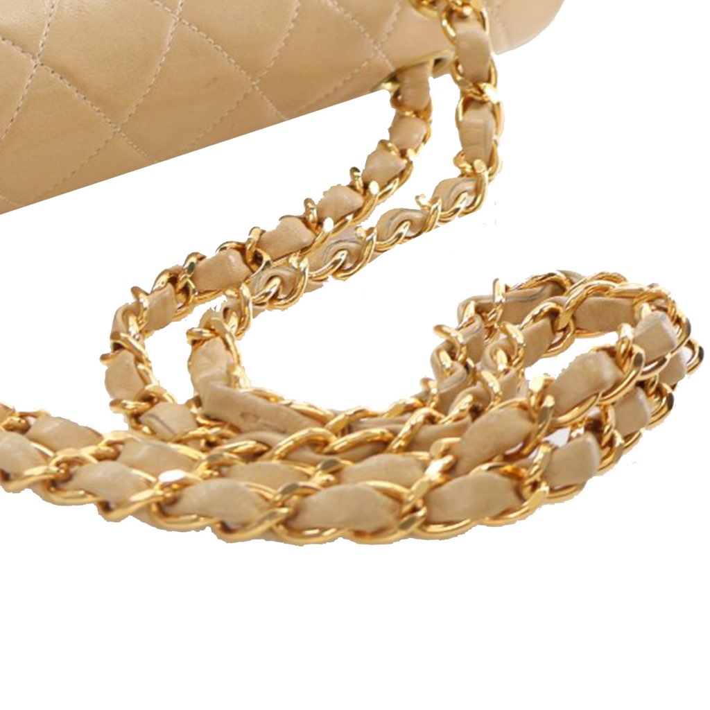 Chanel Medium Classic Lambskin Double Flap - Image 17