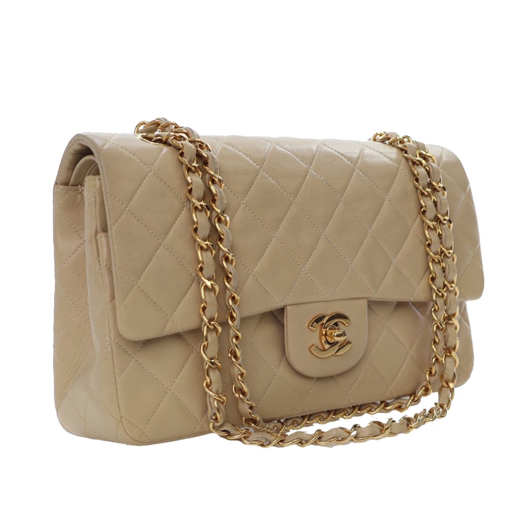 Chanel Medium Classic Lambskin Double Flap - Image 6