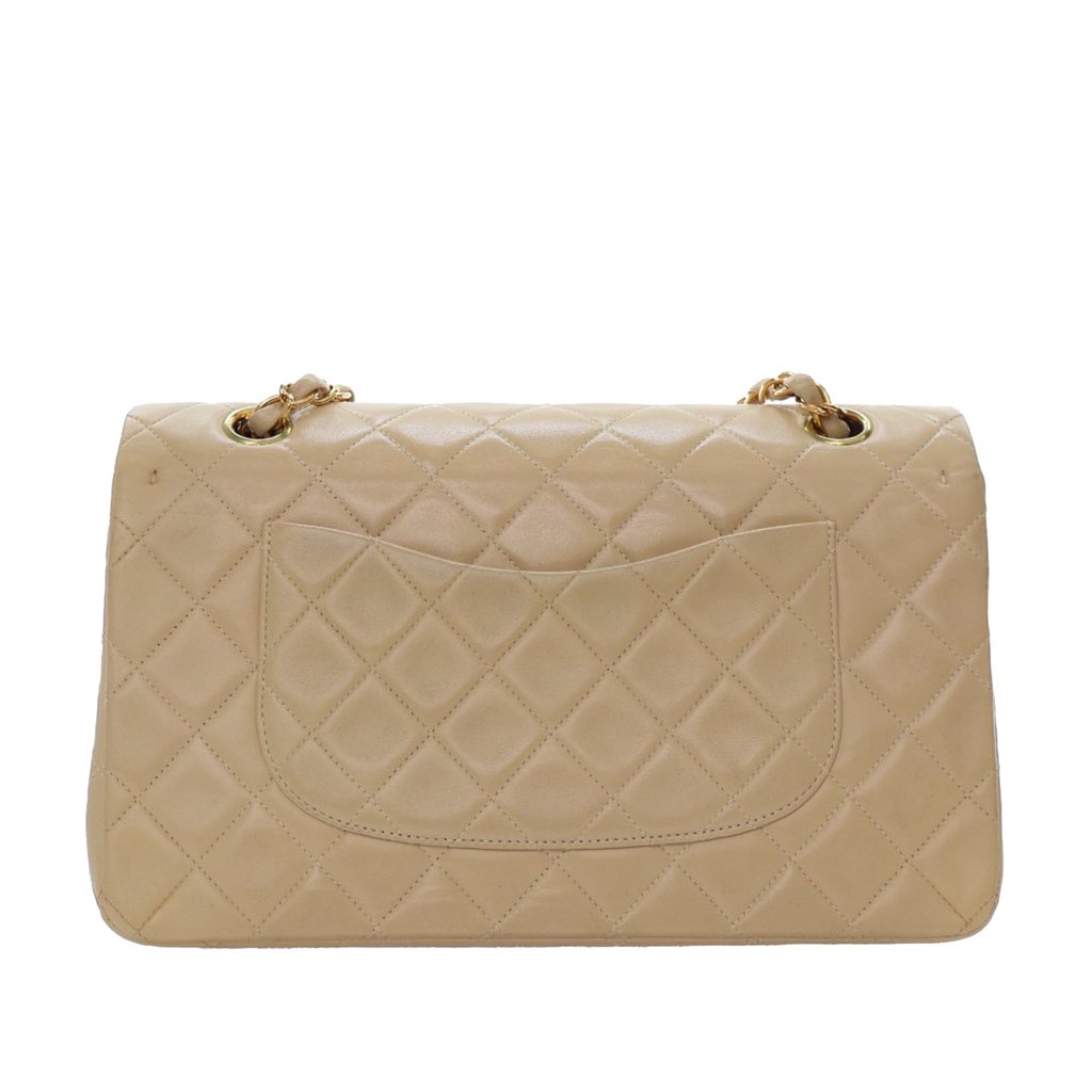 Chanel Medium Classic Lambskin Double Flap - 4
