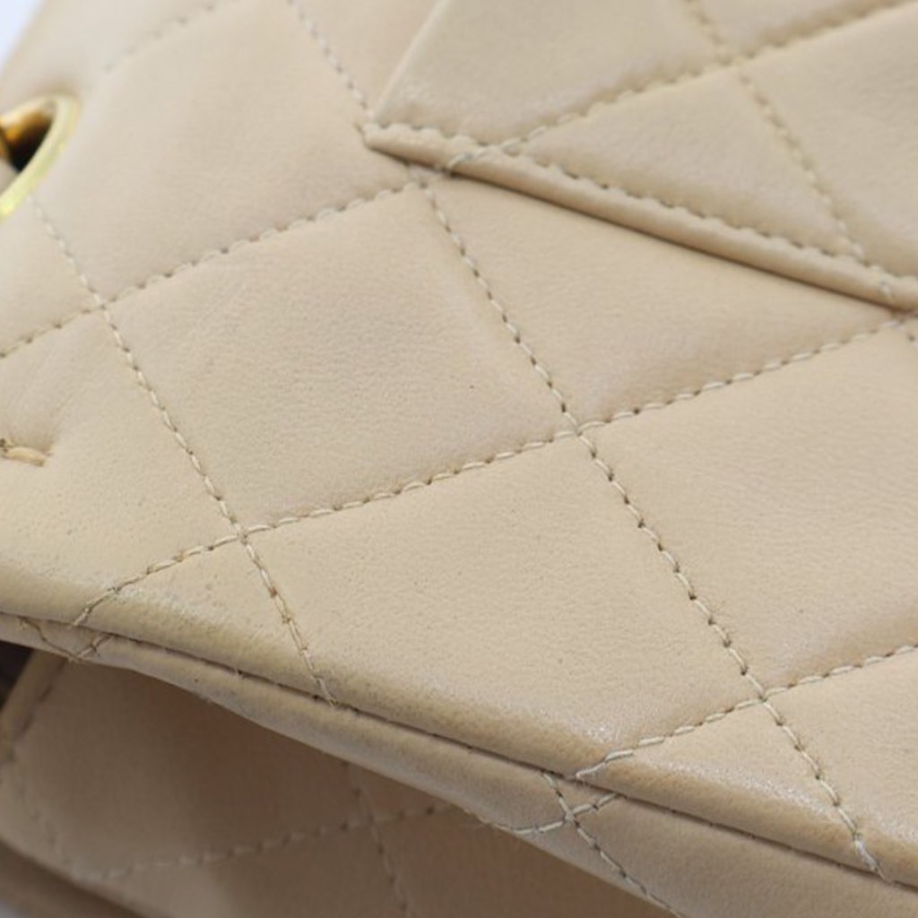 Chanel Medium Classic Lambskin Double Flap - Image 10