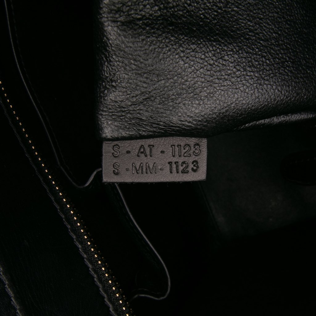 Celine Micro Tricolor Leather Luggage Tote - Detail 1