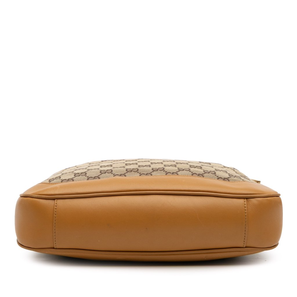 Gucci GG Canvas Bamboo Web Satchel - 3