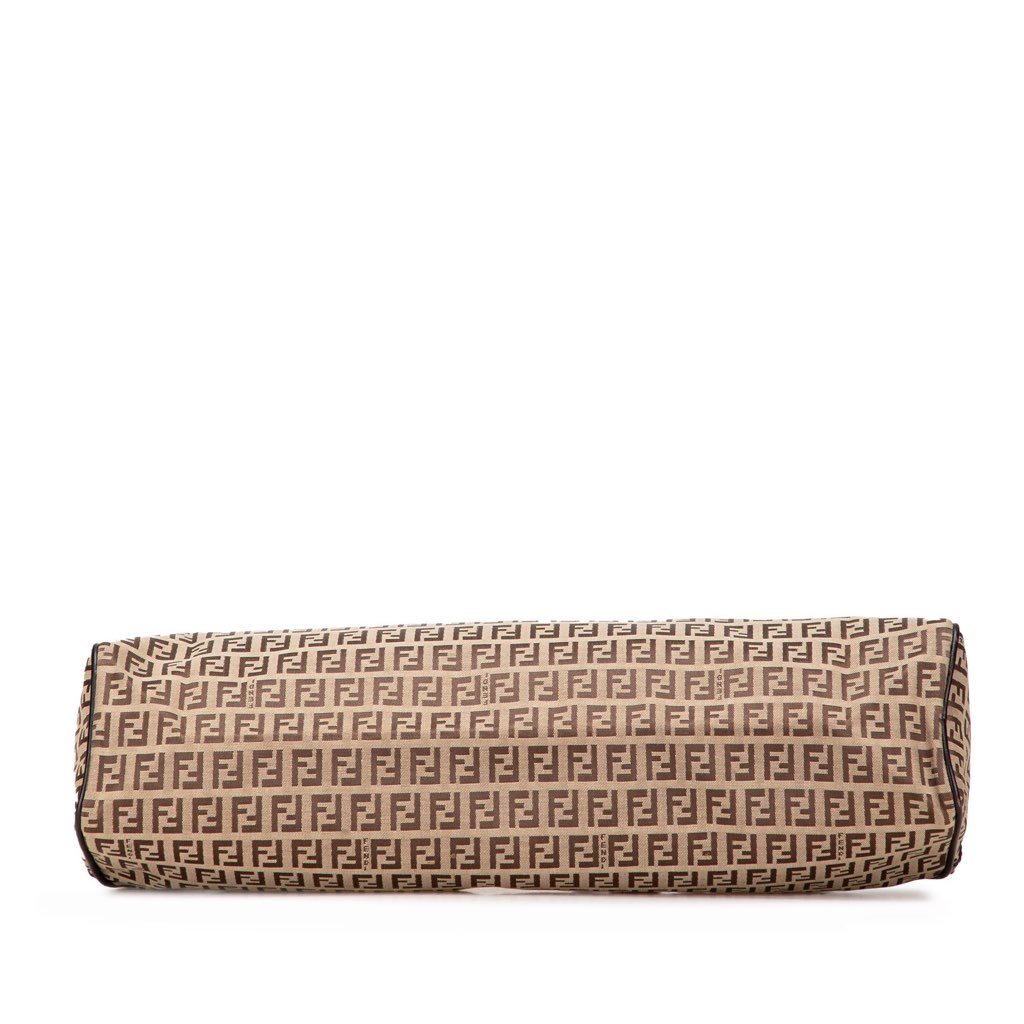 Fendi Zucchino Canvas Handbag - Image 6