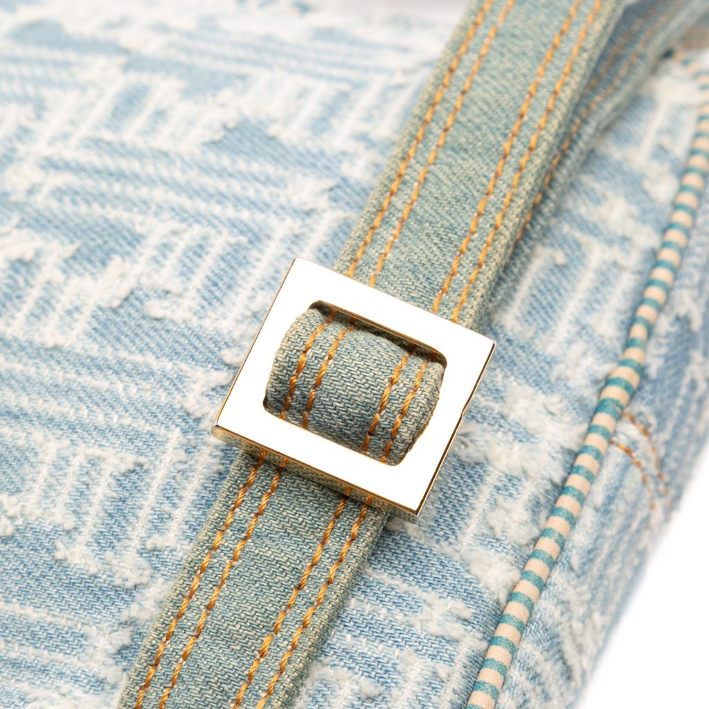 Fendi Zucca Denim Crossbody - Image 14