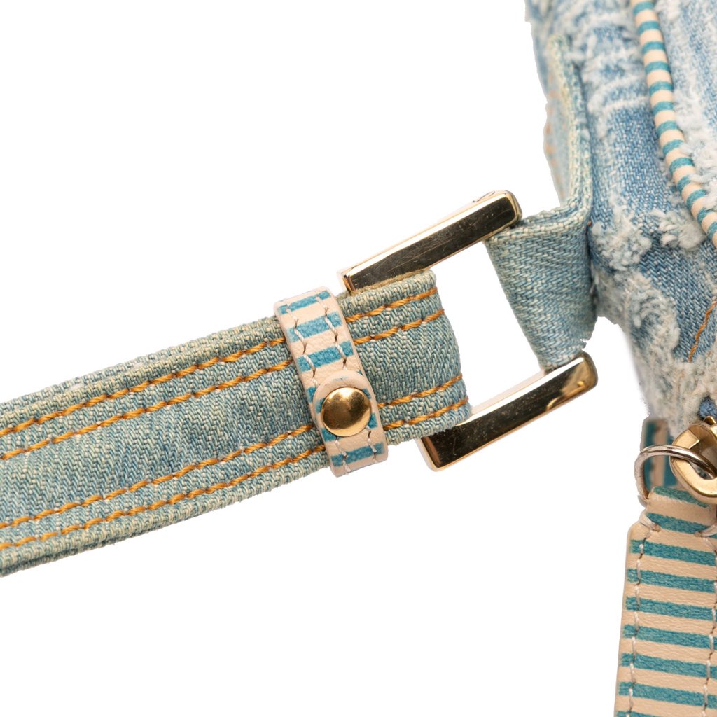 Fendi Zucca Denim Crossbody - Image 15