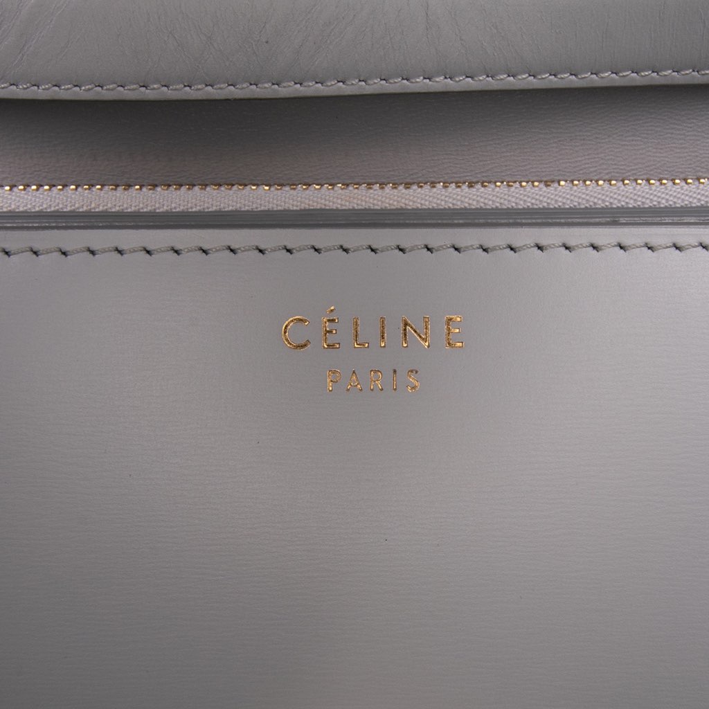 Celine Medium Calfskin Classic Box - Side view
