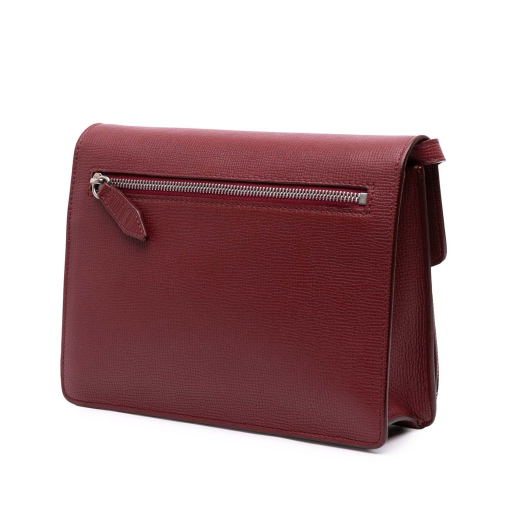 Burberry Small Leather and House Check Canvas Derby Macken Crossbody - 2