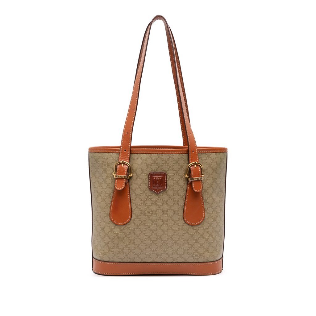 Celine Macadam Coated Canvas Tote